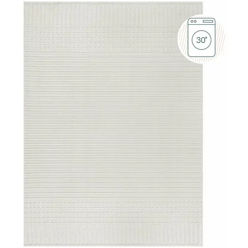 Flair Rugs Bijeli perivi tepih od šenila 200x320 cm Elton –
