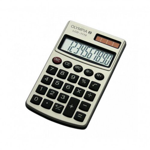  Kalkulator olympia lcd 1110 silver Cene
