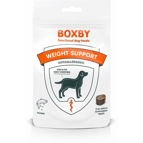 ProLine Pet Foods boxby weight support hypoallergenic poslastica za pse - losos 100g Slike