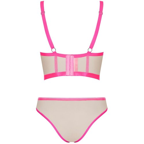 Obsessive Nudelia Top & Panties Nude-Pink S/M Cijene