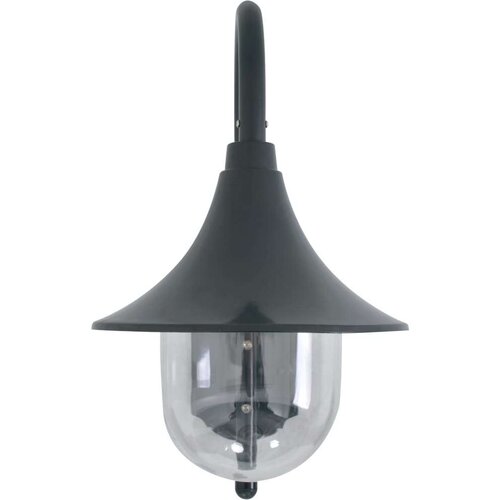 vidaXL vrtna stenska svetilka E27 42 cm aluminij temno zelena Cene