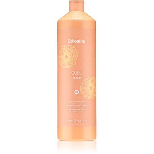 EchosLine Curl Shampoo &amp;scaron;ampon za valovitu i kovrčavu kosu 1000 ml Slike