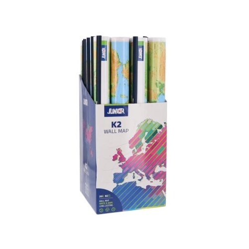 Junior k2 mapa zidna b2 srbija ( 131762 ) Slike