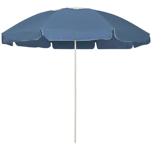 vidaXL Senčnik za na plažo moder 240 cm, (20965232) Cene