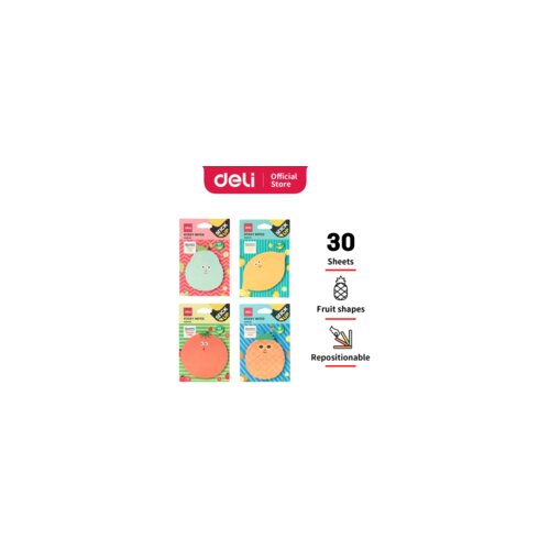 Deli STIKER BLOK VOĆKICE 76&times;76mm - 30 lista - 4 dezena EA55602 Cene