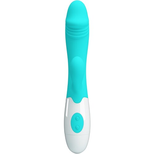 Pretty Love Vibrator Rabbit Pretty Love Snappy Aqua Green Slike