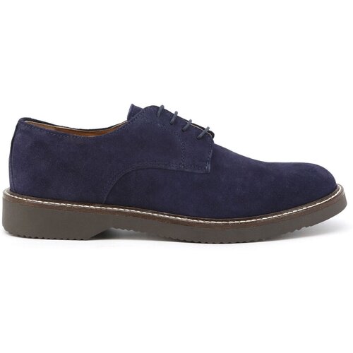 Duca di Morrone Nizki čevlji Alessio - Suede Blue Modra Cene