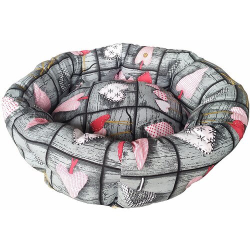 Olimp Sport Krevet za pse i mačke sivi sa srcima 2 veličine Cene