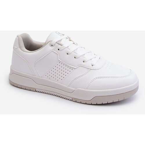 EVENTO Men's White Faux Leather Sneakers Radikalle Cene