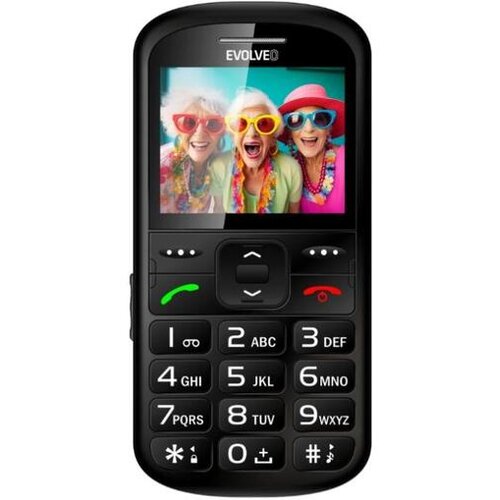 Evolveo - EasyPhone XS mobilni telefon za starije osobe, crne boje Cene