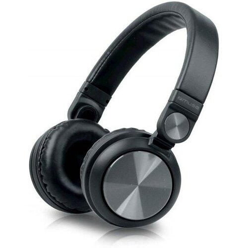 Muse M-276BT headphones /headset Wired & Wireless Head-band Calls /Music Bluetooth Black Cene