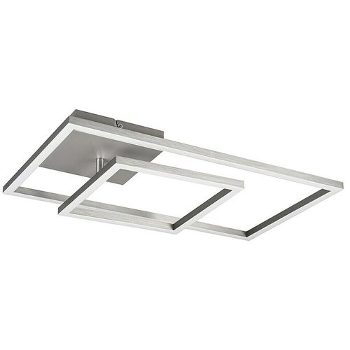 REALITY LEUCHTEN LED stropna svjetiljka Padella (25 W, D x &amp;Scaron; x V: 37 x 63,5 x 7,5 cm, Srebrna, Neutralno bijelo) Slike