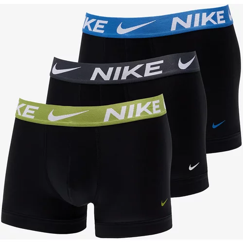 Nike Sportske gaće plava / svijetlozelena / crna / bijela