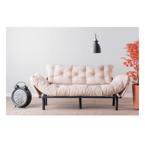 Atelier Del Sofa Trosjed na razvlačenje Nitta, 185x85x70 cm, Krem Cijene