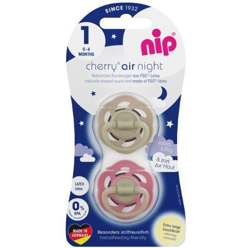 Chicco Nip cherry air svetleća laža od kaučuka,0-6,devoj. ( A080559 ) Slike