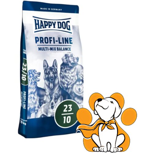 Happy Dog Profi Line 23/10 Multi-Mix-Balance 20kg, Kvalitetna Hrana Za Pse Slike