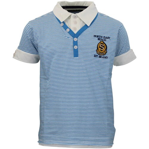 Srk Polo majice kratki rokavi Polo gar&ccedil;on ECAPIX Modra Cene