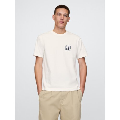 GAP T-shirt with Heavyweight logo - Men's Cene
