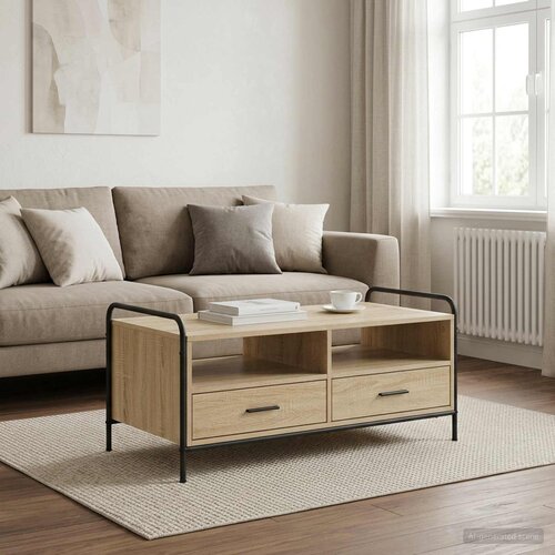  Stolić za kavu Hrast sonoma 99,5 x 49 x 46 cm Konstruirano drvo Cijene