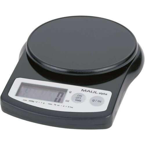 Maul vaga za pisma maulalpha 2000G opseg mjerenja (maks.) 2 kg mogućnost očitanja 1 g na baterije crna Cijene
