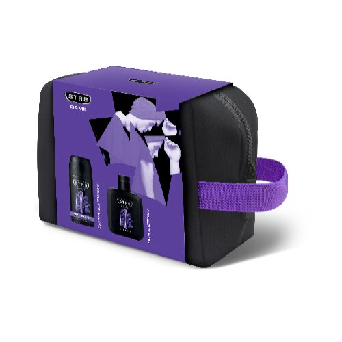 Str8 Mu&scaron;ki toaletni set Game, EDT, 100 ml + Dezodorans, 150 ml + Neseser Cene