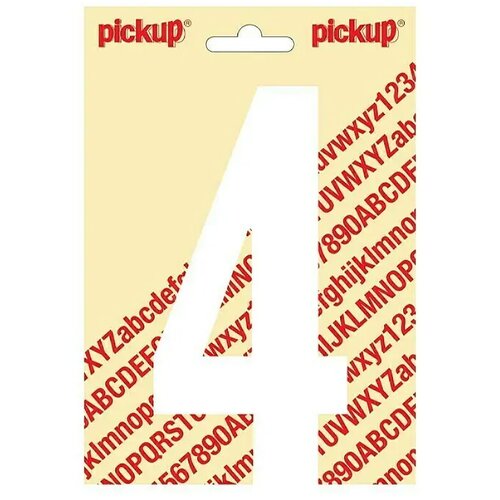  Nalepka Pickup (Motiv: 4, bele barve, višina: 150 mm) Cene