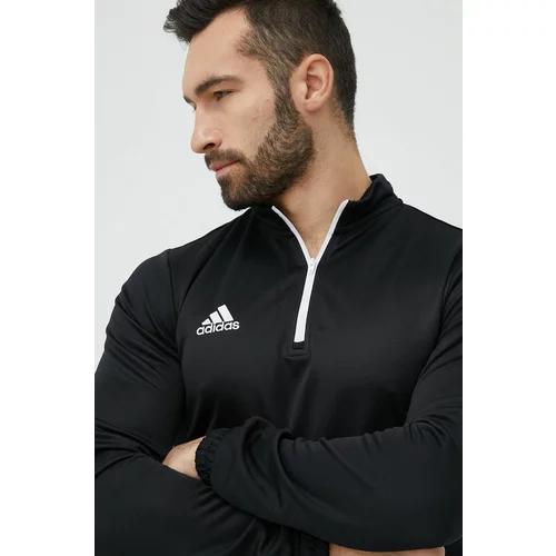 Adidas Majica z dolgimi rokavi za vadbo Entrada 22 črna barva