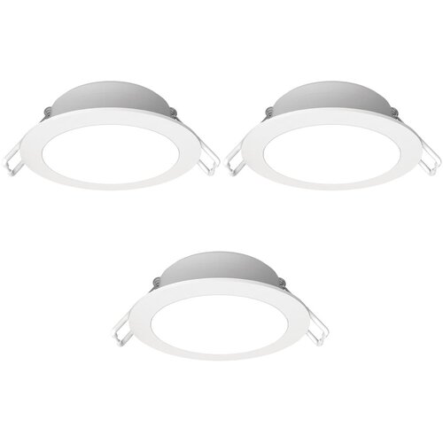 Aigostar KOMPLET 3x LED ugradno svetlo za kupatilo LED/4,8W/230V IP65 belo Slike