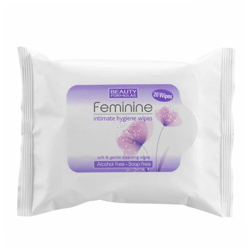 Beauty Formulas Feminine Hygiene Vlažne maramice za intimnu njegu, 20 komada Cene