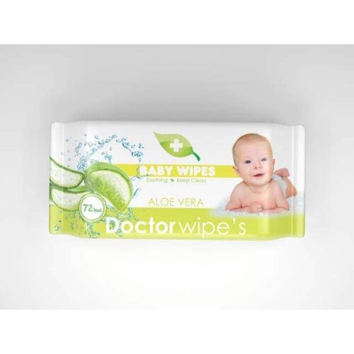 Doctor Wipe&amp;#039;s DR. WIPES - Vlažne maramice sa ekstraktom aloja vere Slike