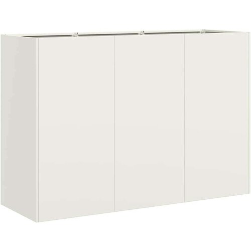 VidaXL Sadilica bijela 120x40x80 cm od hladno valjanog čelika Slike