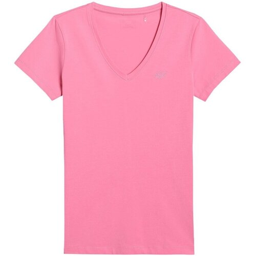 4f Majice s kratkimi rokavi K16250 Rožnata Cene