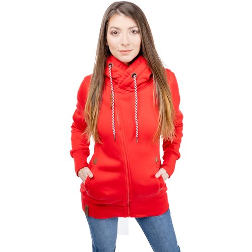 Glano Women's Stretched Sweatshirt - Red Slike