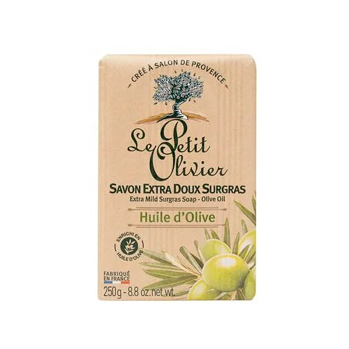 Le Petit Olivier olive oil extra mild surgras soap naravno trdno milo za roke 250 g za ženske