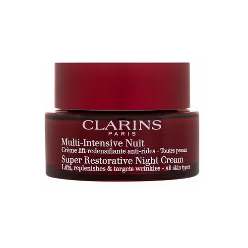 Clarins Super Restorative Night Cream noćna krema za lice za sve vrste kože 50 ml za žene