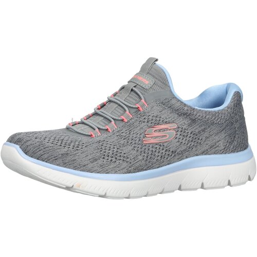 Skechers Nizke superge svetlo modra / pegasto siva / roza Slike