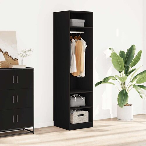 vidaXL Ormar crni 50 x 50 x 200 cm od konstruiranog drva Cene