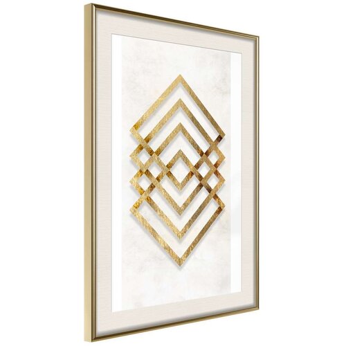  Poster - Golden Inlay 40x60 Slike