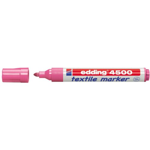Edding vodootporni marker t-shirt E-4500 2-3mm roze Cene