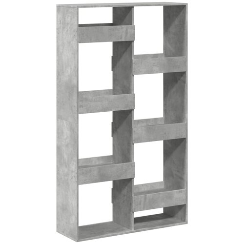  Regal za knjige boja betona 100x33x175 cm konstruirano drvo Slike