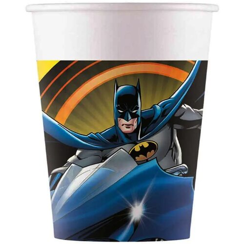 Procos Batman papirnati kozarci, set 8 kosov, 200 ml Cene