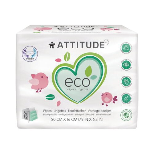 Attitude Baby vlažilni robčki - akcijski paket Cene