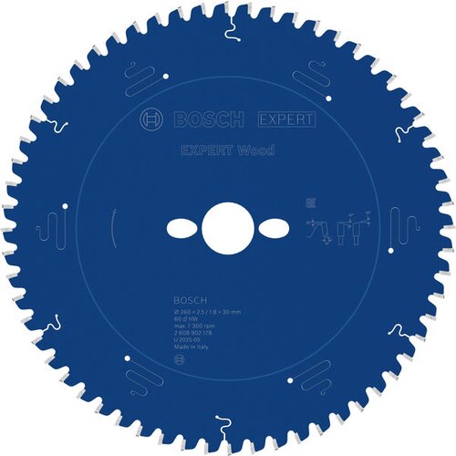 Bosch list testere za drvo expert, 260mm, 60T Cene