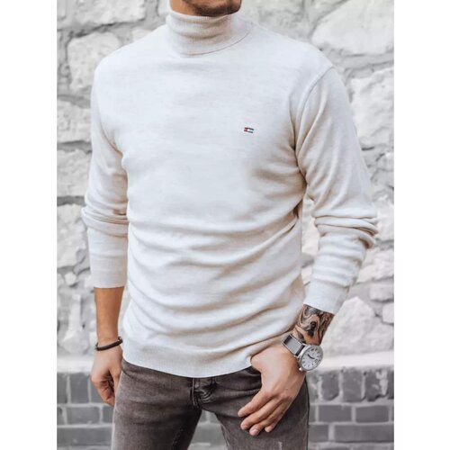 DStreet Men's beige sweater WX2016 Slike