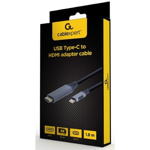 Gembird Kabel USB-C na HDMI 1,8m, (20443526) Cene