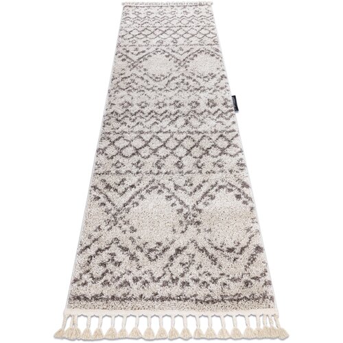 RugsX Preproge Tekač, Tekač BERBER RABAT krem - za 80x300 cm Bež Cene