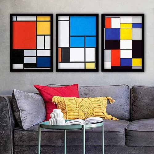 Wallity dekorativna slika 3SC_UN3219929_3545, 35x45cm, 3 dela Slike