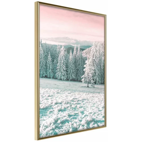  Poster - Frosty Landscape 40x60