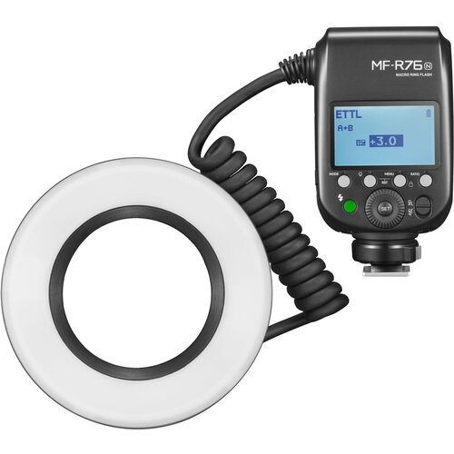 Godox MF-R76N Macro Ring Flash for Nikon Slike