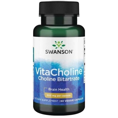 Swanson VitaCholine 300 mg (60 kapsul) Slike